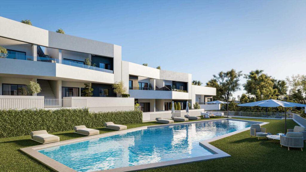 Mooie begane grond appartementen aan de natuur in San Miguel